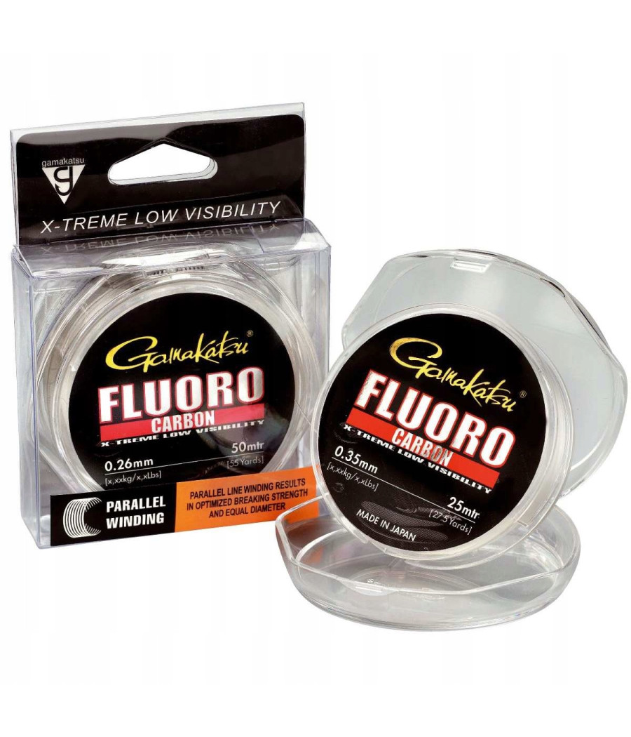 Fluorocarbon Gamakatsu G-Line 0.18mm 2.4kg 25m Fluorocarbon Gamakatsu G-Line 0.18mm 2.4kg 25m