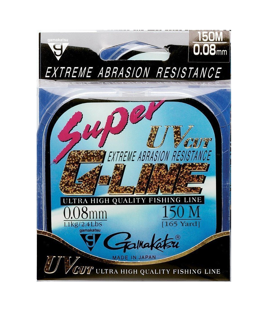 Żyłka Gamakatsu Super G-Line 0,14 mm x 150 m Żyłka Gamakatsu Super G-Line 0,14 mm x 150 m