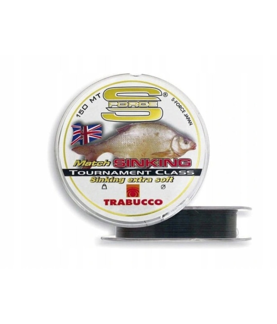 Żyłka Trabucco S-Force Match Sinking 0,14 mm x 150 m