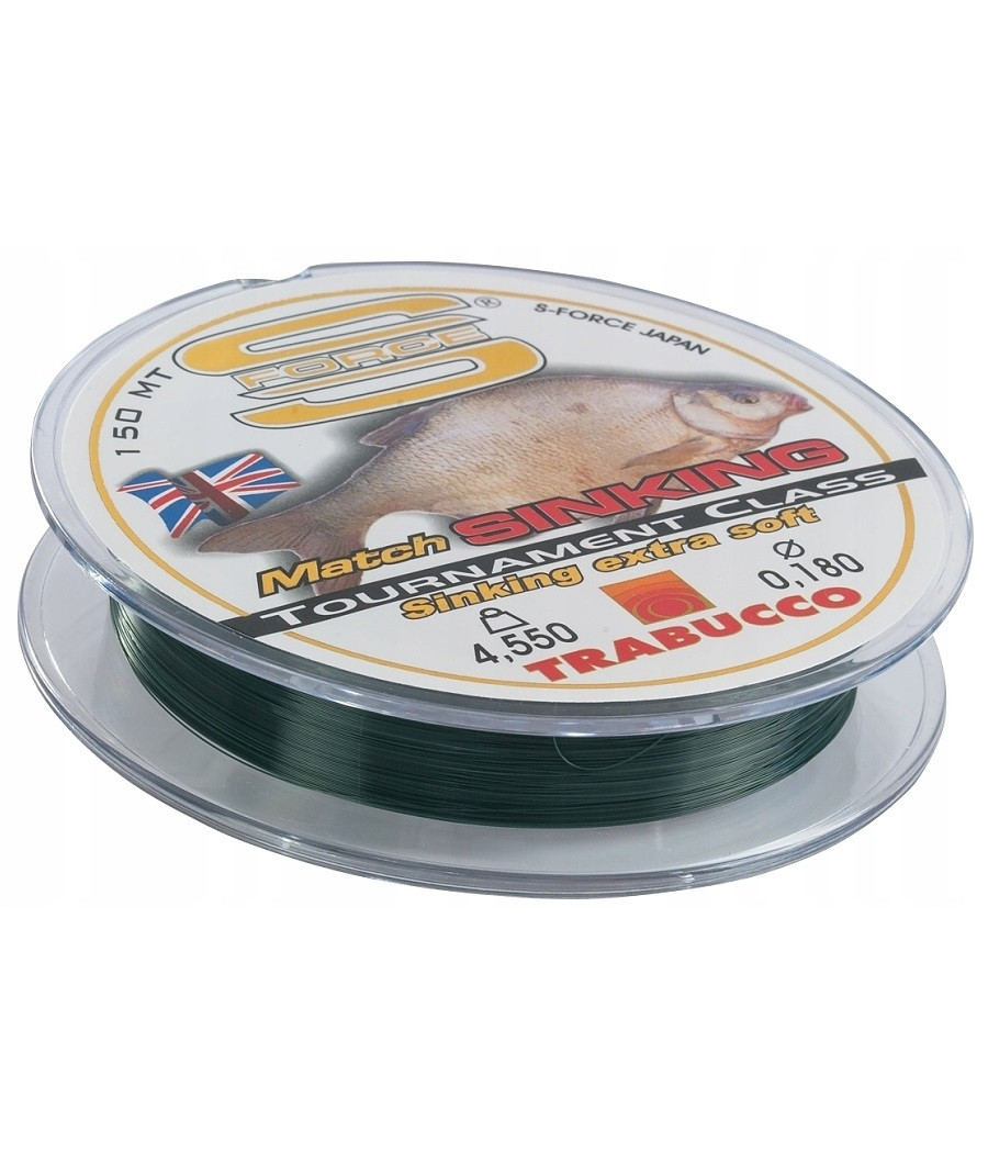 Żyłka Trabucco S-Force Match Sinking 0,14 mm x 150 m