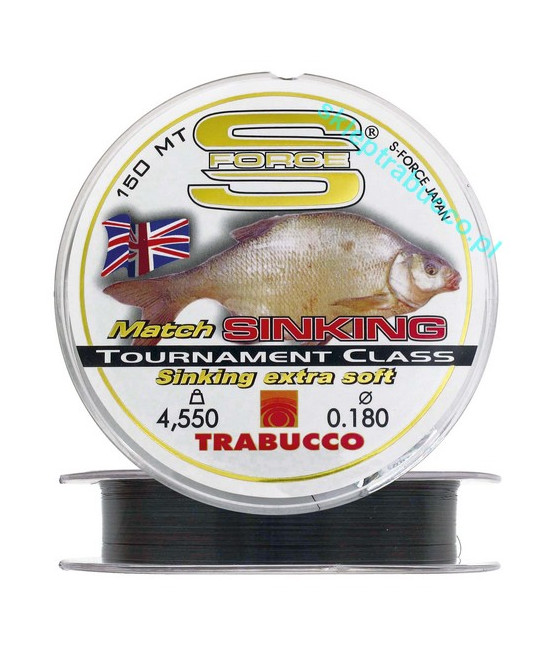 Żyłka Trabucco S-Force Match Sinking 0,14 mm x 150 m