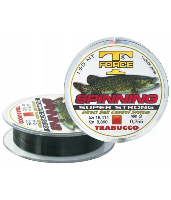 ŻYŁKA TRABUCCO T-FORCE SPIN PIKE 0,255mm 150m