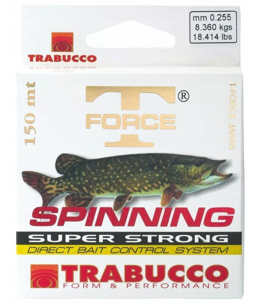 ŻYŁKA TRABUCCO T-FORCE SPIN PIKE 0,255mm 150m