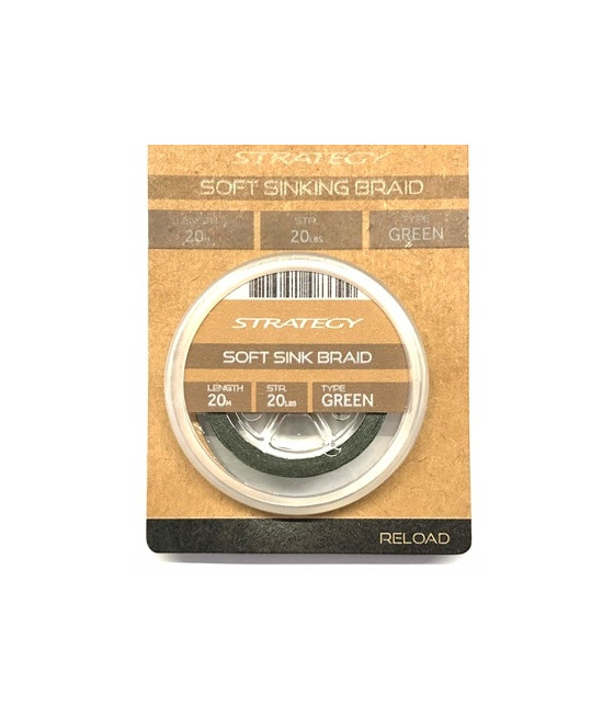 PLECIONKA SOFT SINK BRAID GREEN 20LBS 20M SPRO
