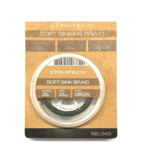 PLECIONKA SOFT SINK BRAID GREEN 20LBS 20M SPRO