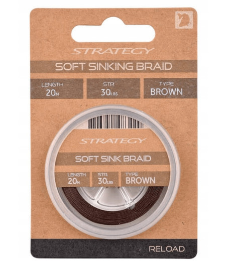 PLECIONKA SOFT SINK BRAID GREEN 30LBS 20M SPRO