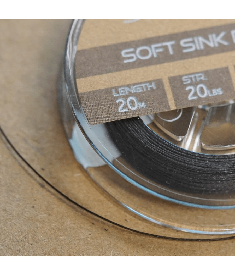 PLECIONKA SOFT SINK BRAID GREEN 30LBS 20M SPRO