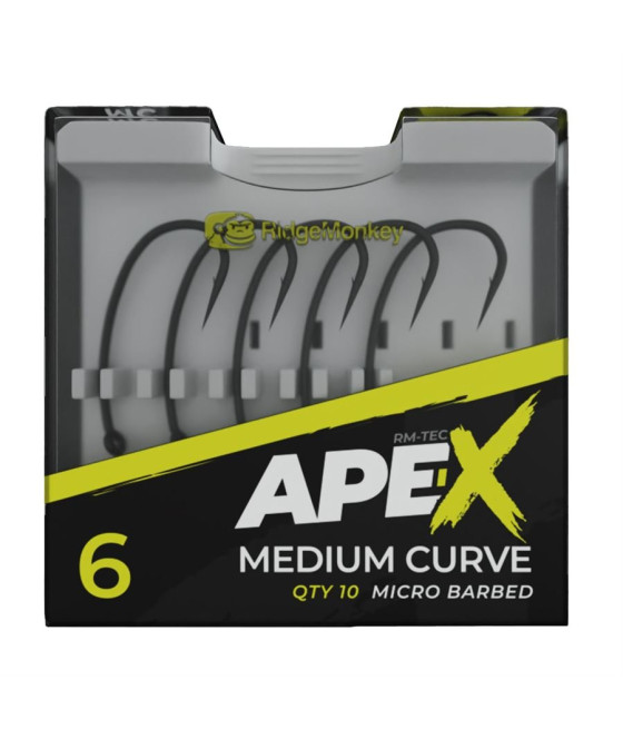 Ape-X Medium Curve Barbed size 8