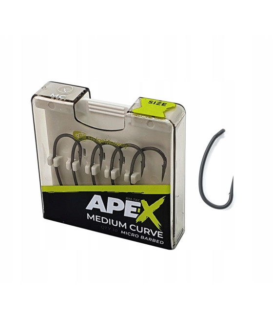Ape-X Medium Curve Barbed size 8