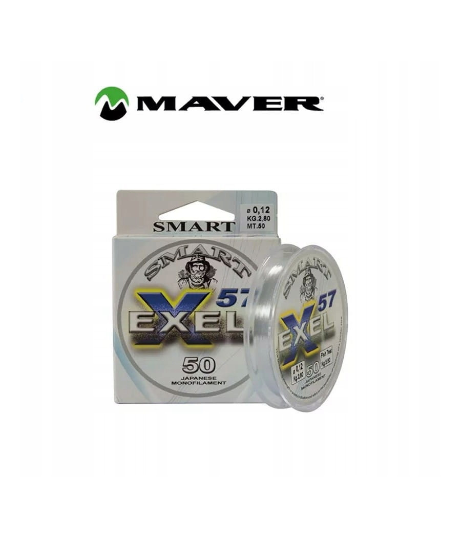 Żyłka Maver Exel 57 0,08 mm x 50 m Żyłka Maver Exel 57 0,08 mm x 50 m