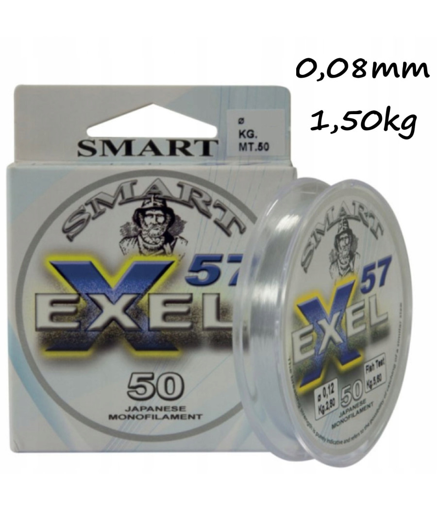 Żyłka Maver Exel 57 0,08 mm x 50 m