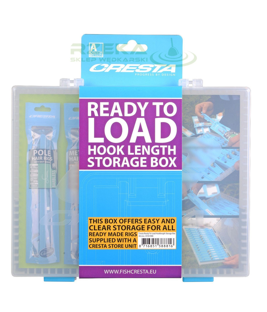 PUDEŁKO CRESTA READY TO LOAD HOOKLENGTH BOX SPRO