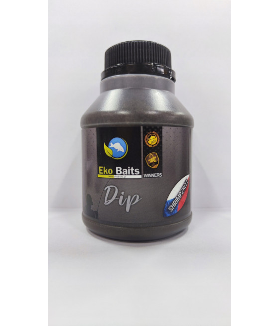 Dip EKO BAITS SHRIMP2HELL 250ml - do kulek, pelletu, PVA