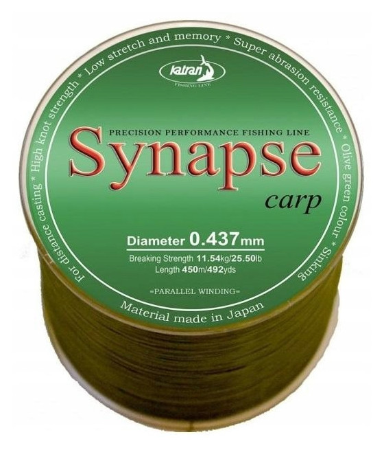 Żyłka Karpiowa Katran Synapse Carp 0,37mm 300m