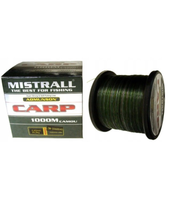 Żyłka Mistrall ADMUNSON CARP 0,4 mm x 1000 m