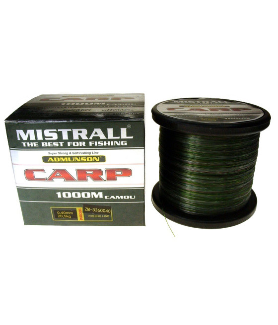 Żyłka Mistrall ADMUNSON CARP 0,4 mm x 1000 m