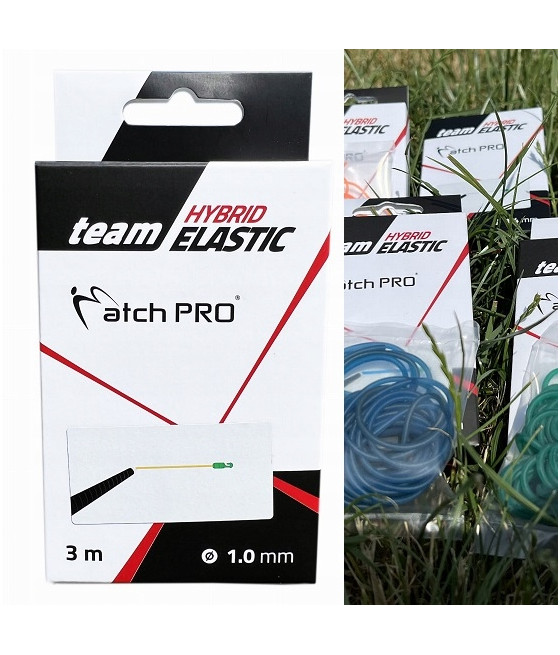 Guma TEAM HYBRID 1,0mm/3m Yellow MATCHPRO