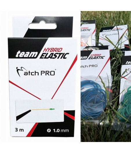 Guma TEAM HYBRID 1,0mm/3m Yellow MATCHPRO