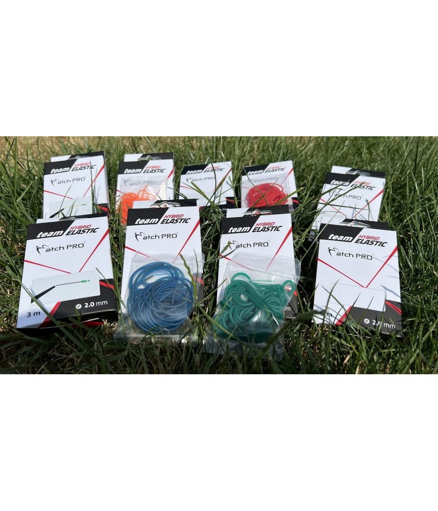 Guma TEAM HYBRID 1,0mm/3m Yellow MATCHPRO