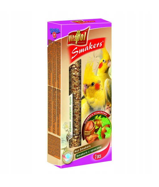 Vitapol Smakers kolba dla nimfy - orzechowy 90g 2 szt.