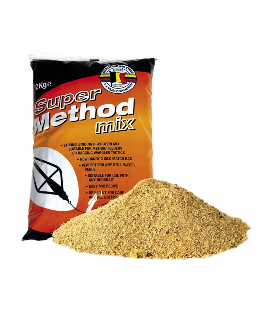 Zanęta MVDE Hi-Pro Carp Method Mix 2kg Zanęta MVDE Hi-Pro Carp Method Mix 2kg