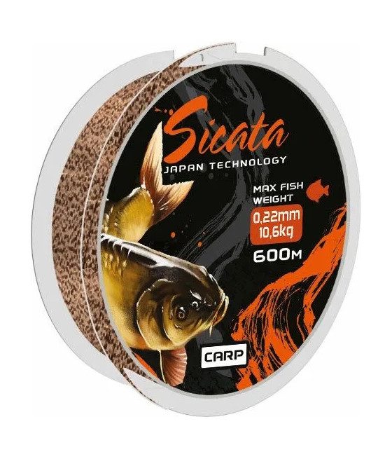 Żyłka Mistrall SICATA CARP 3DSICATA CARP 3D 0,28 mm x 600 m