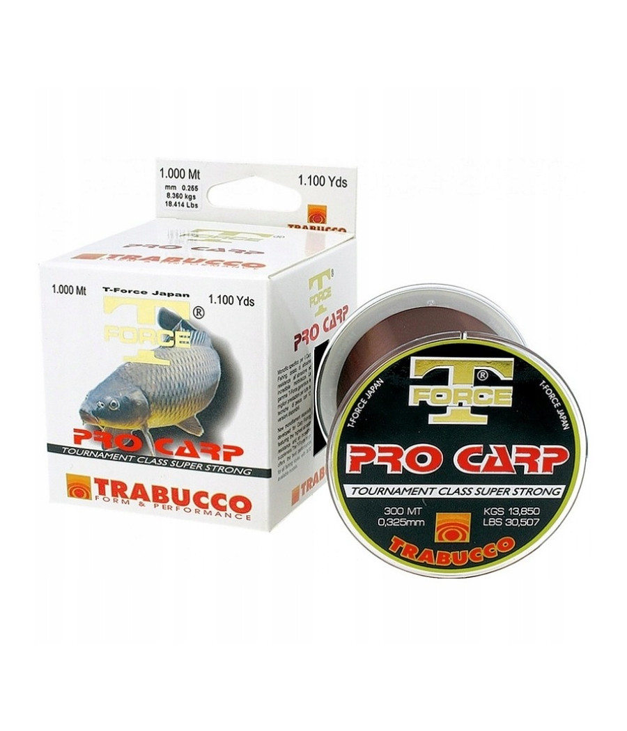 TRABUCCO T-FORCE PRO CARP 300m 0,40mm TRABUCCO T-FORCE PRO CARP 300m 0,40mm