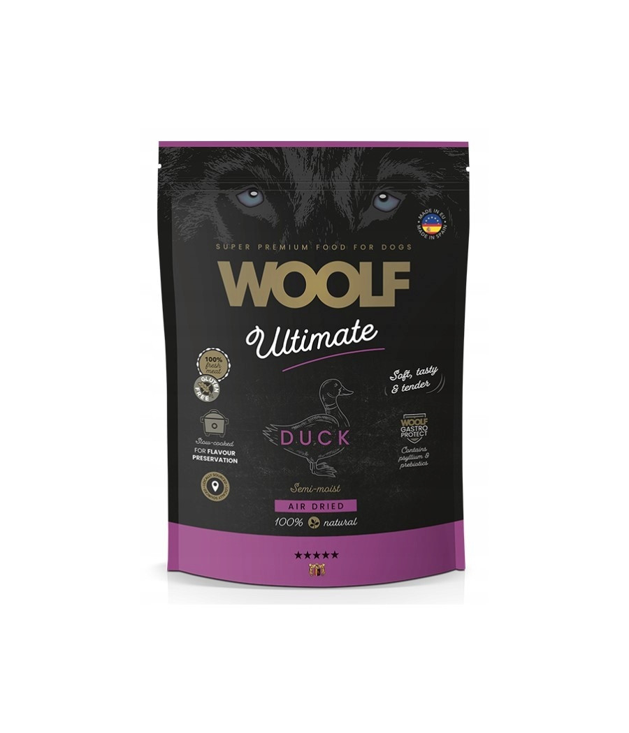 WOOLF Ultimate Soft Dog Duck - kaczka 1kg WOOLF Ultimate Soft Dog Duck - kaczka 1kg