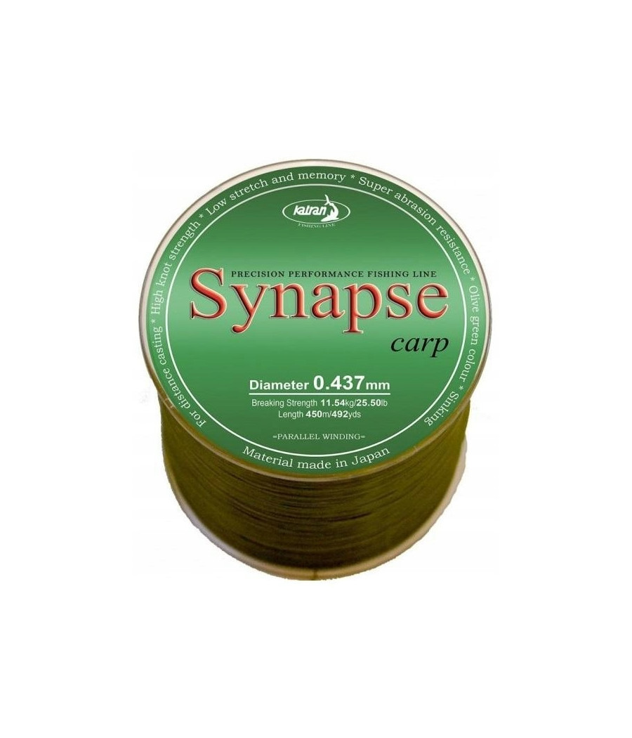 Żyłka Karpiowa Katran Synapse Carp 0,286mm 1000m Żyłka Karpiowa Katran Synapse Carp 0,286mm 1000m
