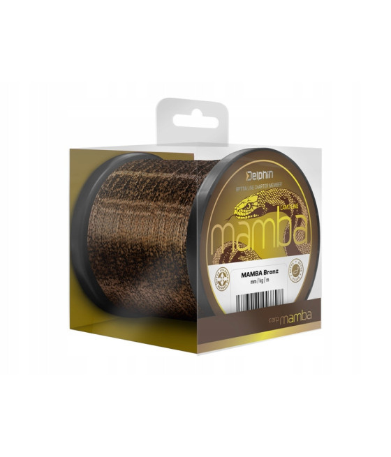 Delphin MAMBA Carp Bronz 0,26mm 5,2kg 600m