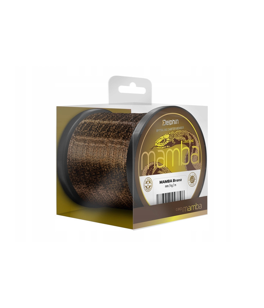 Delphin MAMBA Carp Bronz 0,26mm 5,2kg 600m Delphin MAMBA Carp Bronz 0,26mm 5,2kg 600m