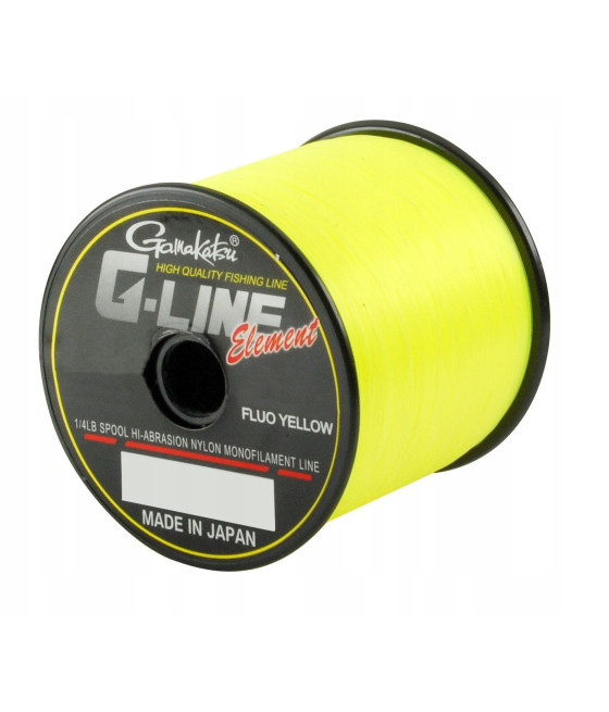 ŻYŁKA ELEMENT F-YELLOW 0.26MM 1820M GAMAKATSU