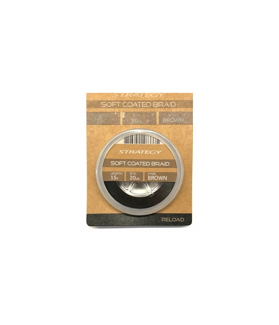 PLECIONKA RELOAD COATED BRAID BROWN 20LBS 15M SPRO PLECIONKA RELOAD COATED BRAID BROWN 20LBS 15M SPRO
