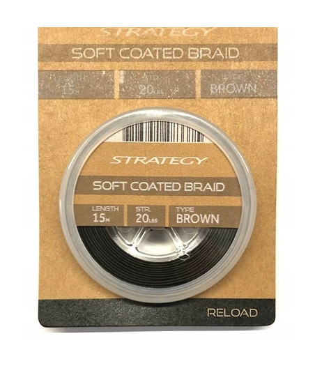 PLECIONKA RELOAD COATED BRAID BROWN 20LBS 15M SPRO