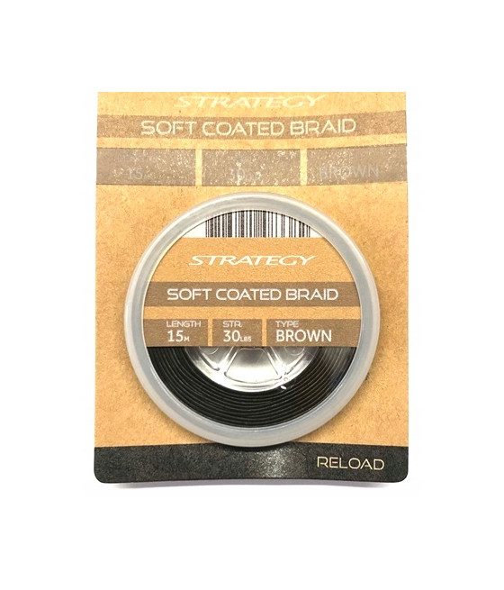 PLECIONKA RELOAD COATED BRAID BROWN 30LBS 15M SPRO