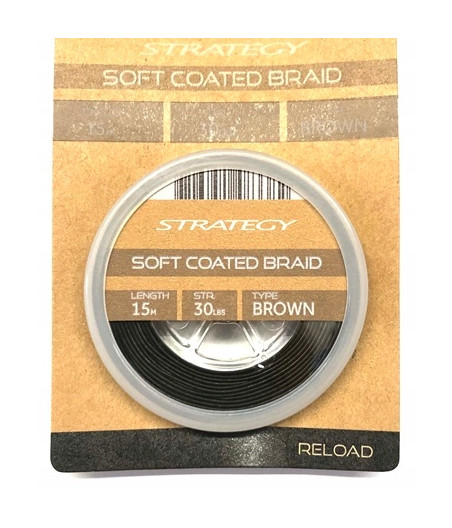 PLECIONKA RELOAD COATED BRAID BROWN 30LBS 15M SPRO