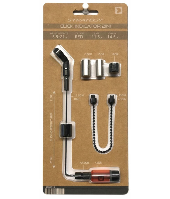Sygnalizator Brań Hanger / Swinger Strategy Click Indicator 2w1 - Czerwony