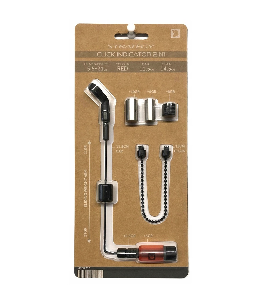 Sygnalizator Brań Hanger / Swinger Strategy Click Indicator 2w1 - Czerwony Sygnalizator Brań Hanger / Swinger Strategy Click Indicator 2w1 - Czerwony