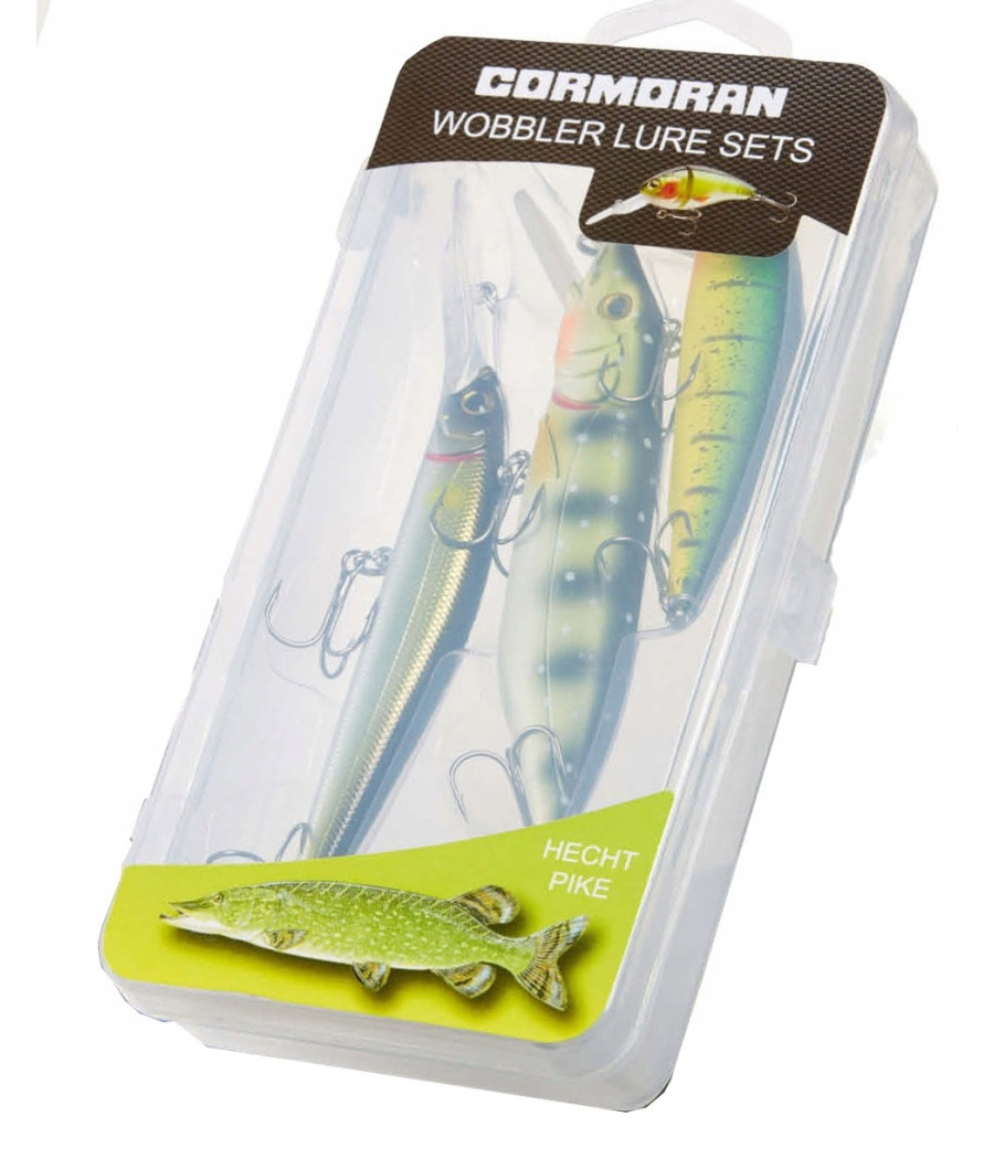 Wobbler Set Hecht CORMORAN