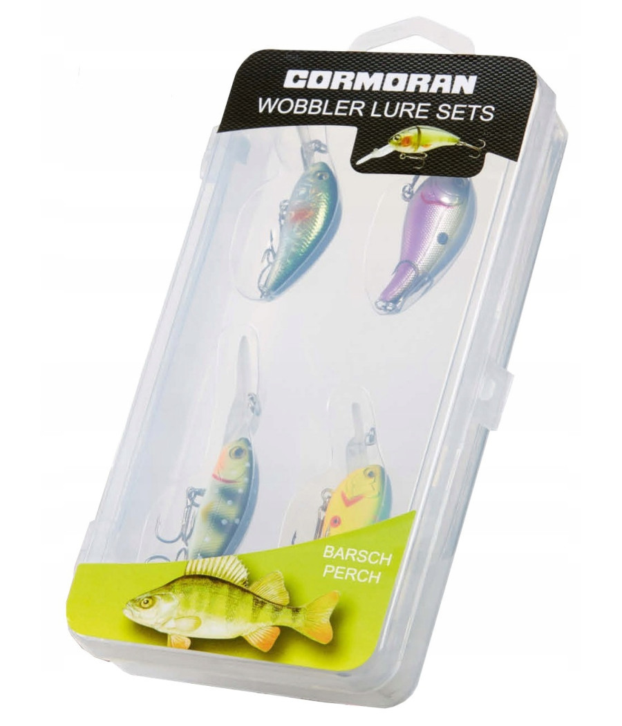 Wobbler Set Barsch CORMORAN