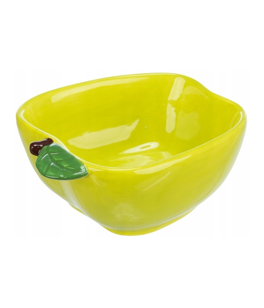 TRIXIE Ceramiczna Miska dla gryzoni w kształcie jabłka 180 ml TRIXIE Ceramiczna Miska dla gryzoni w kształcie jabłka 180 ml