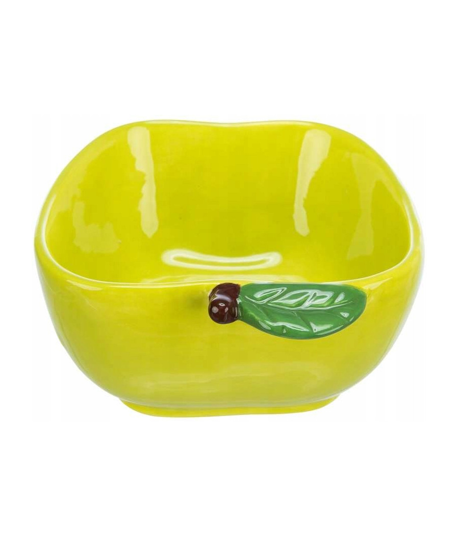 TRIXIE Ceramiczna Miska dla gryzoni w kształcie jabłka 180 ml