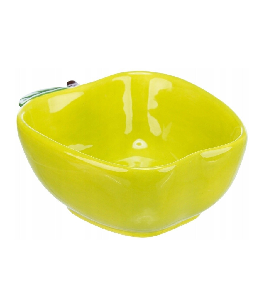 TRIXIE Ceramiczna Miska dla gryzoni w kształcie jabłka 180 ml