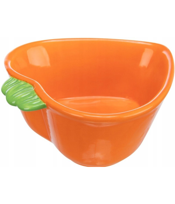 Trixie Miska ceramiczna dla gryzoni w kształcie marchewki 180ml