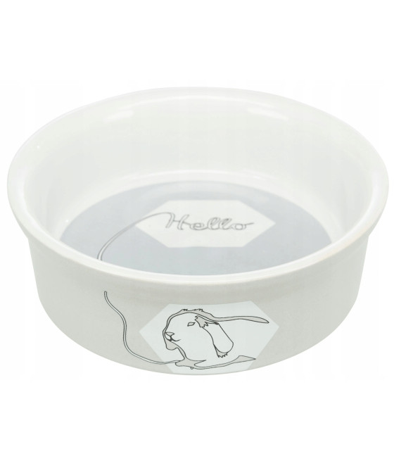 Trixie miska ceramiczna dla królika 240ml zielona