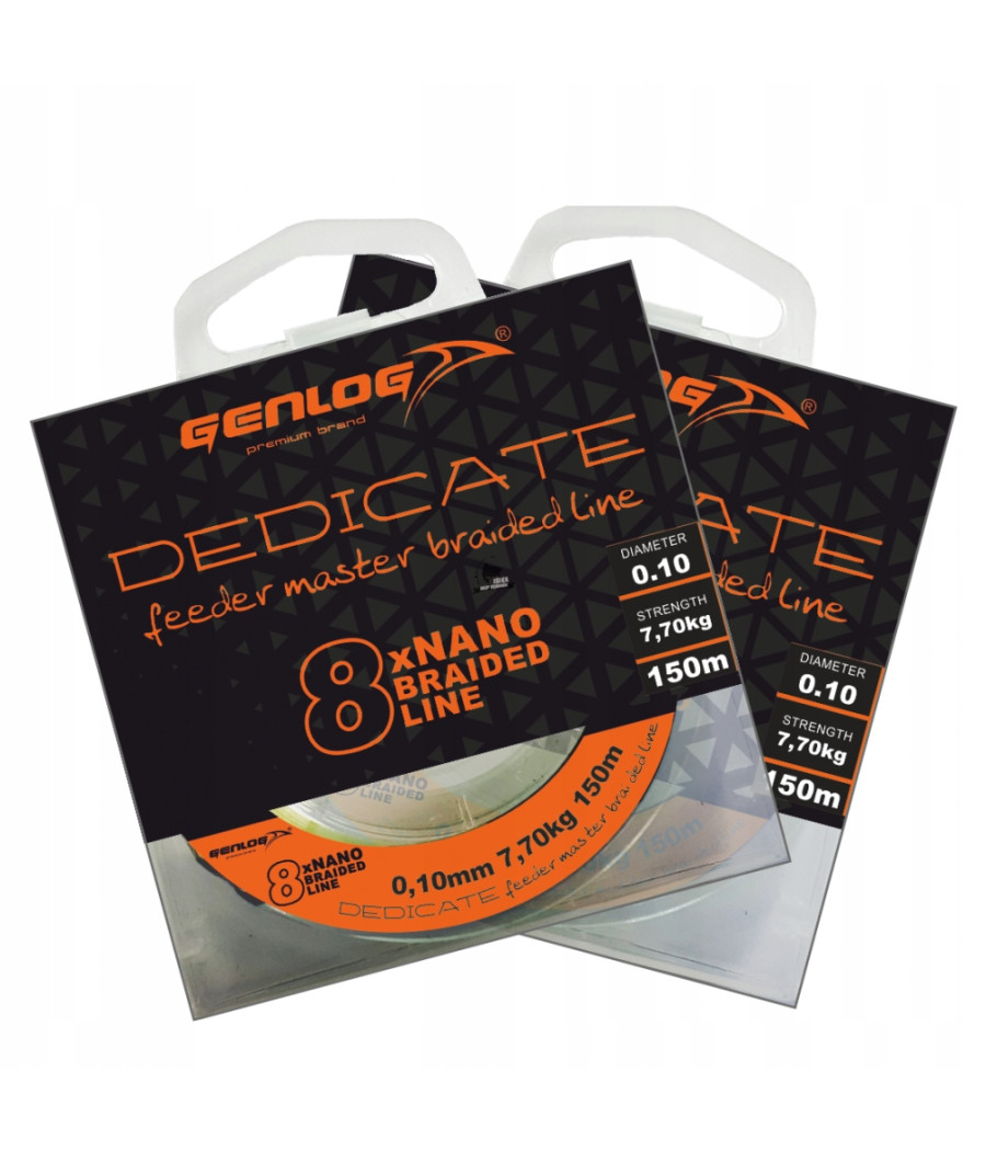 PLECIONKA DEDICATE FEEDER 0.10mm 150m GENLOG