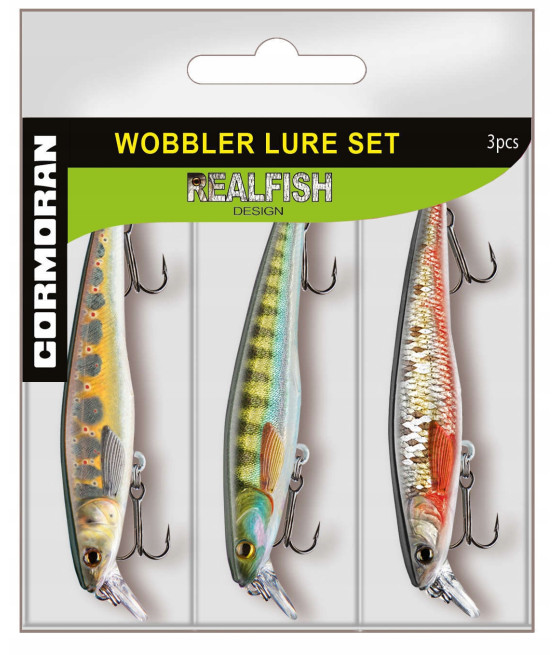Wobbler Set 2 mixed CORMORAN