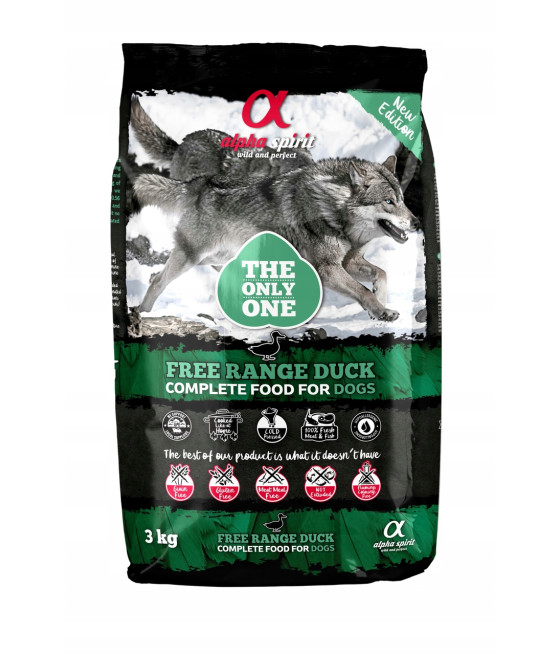 ALPHA SPIRIT FREE RANGE DUCK 3kg