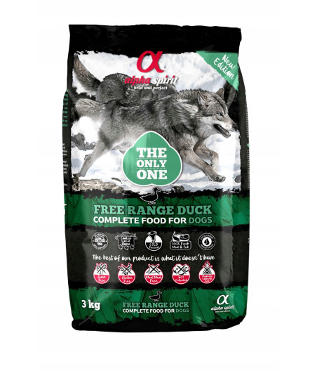 ALPHA SPIRIT FREE RANGE DUCK 3kg