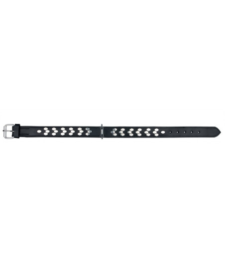 Active obroża skórzana 55-65cm/40mm czarna